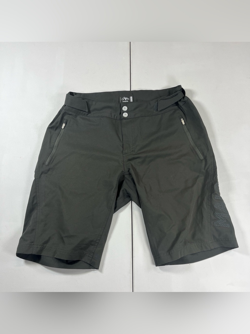 Maloja JanisM Shorts Cycling Riding Trail Water Resistant Stretch Green Men’s L